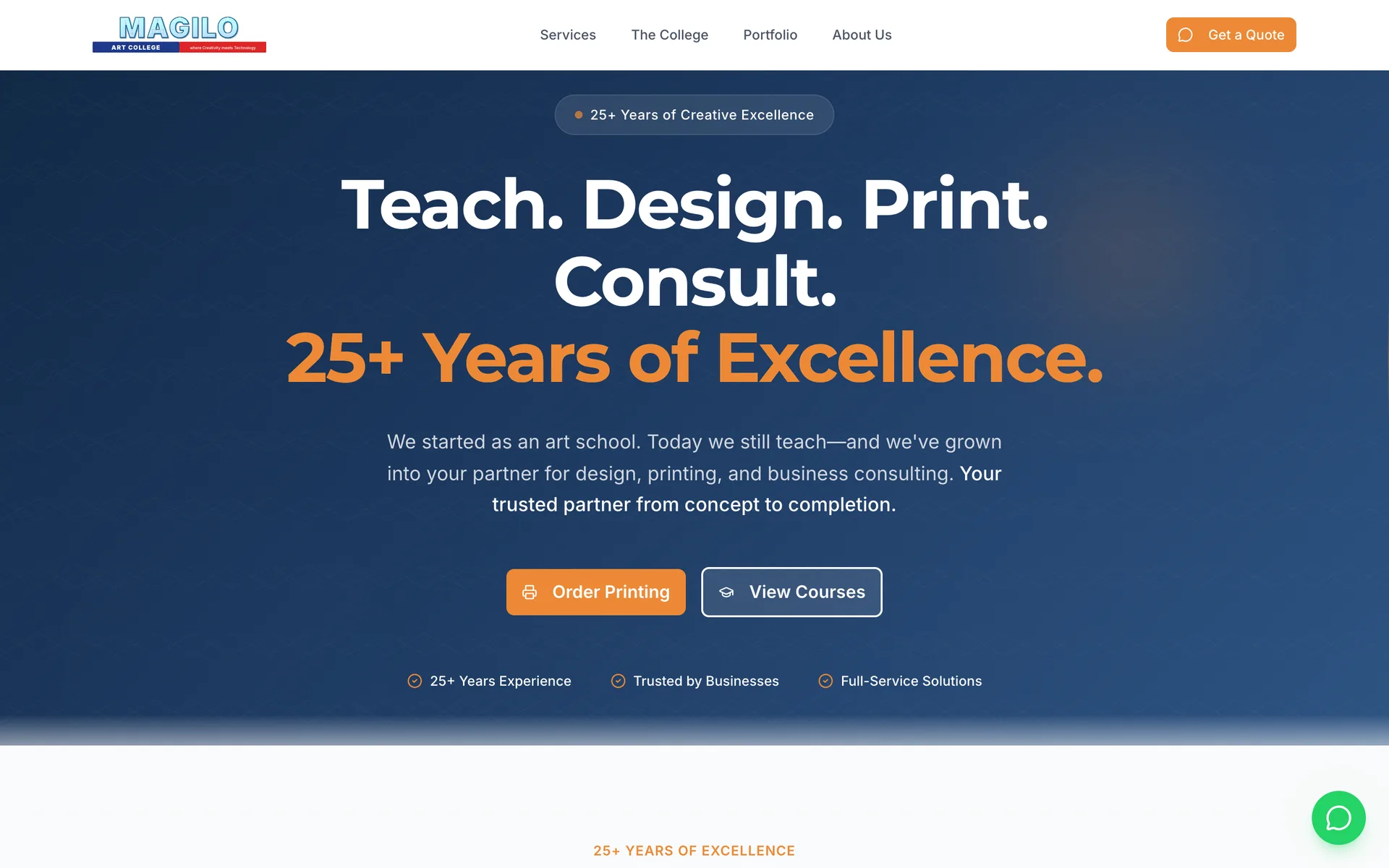 Magilo Art College — Art school, design & printing hub